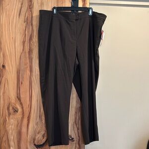 Maggie Barnes Dark Brown Dress Pants